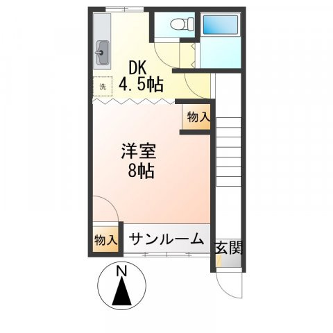 ピュアイン21の間取り