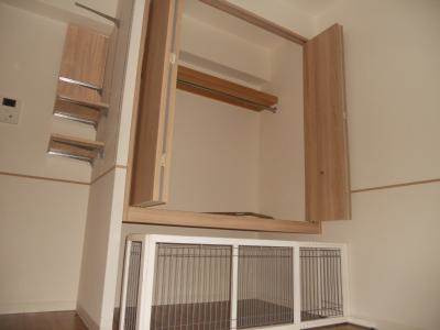 ルクラ京都三条油小路の収納|クローゼット