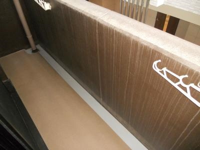 ルクラ京都三条油小路のバルコニー