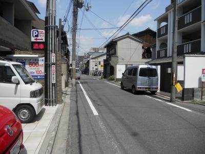 ルクラ京都三条油小路の周辺|前面道路