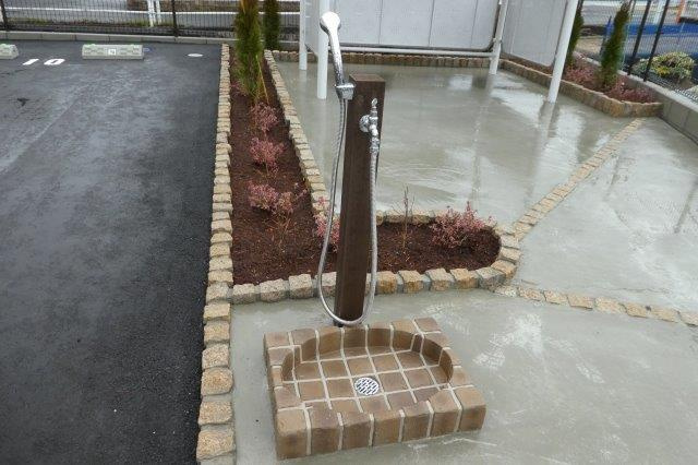キャトル・セゾンのその他共用部分|ペット用足洗い場