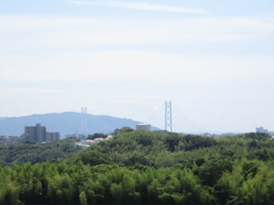 【展望】 | リブコートフェリス須磨山手台 | 淡路海峡大橋も望めます。