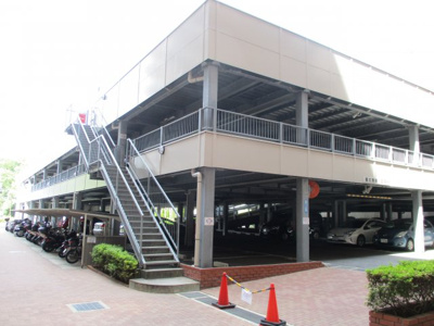 【駐車場】 | リブコートフェリス須磨山手台 | 自走式駐車場。