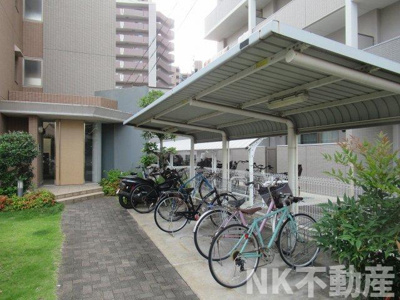 【その他共用部分】 | メルヴェーユ（荒本賃貸） | 駐輪場です