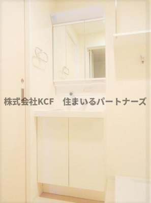 【洗面所】 | アポロ久留米東町 | ゆったりとスペースのある洗面所