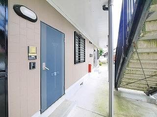 サンコートD棟のエントランス|エントランスです