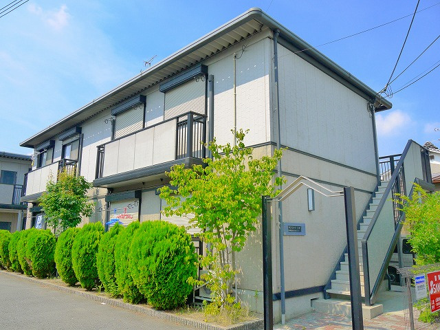 サンコートD棟の外観|外観もきれいです