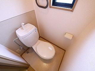 サンコートD棟のトイレ|落ち着いたトイレです