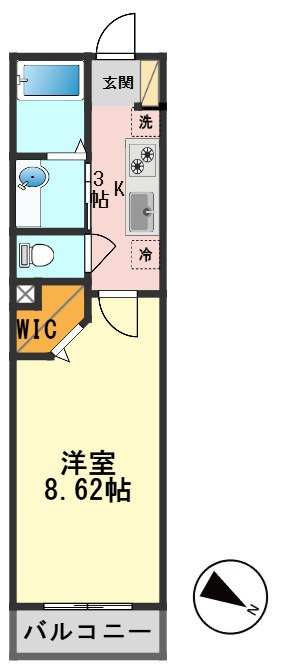 Mario KⅡの間取り