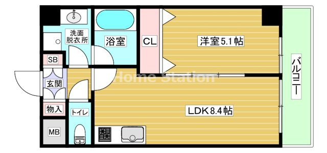 【間取り】 | フォレスト西九条