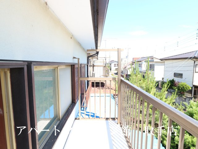 宮和田K邸のバルコニー
