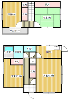 【間取り】 | 宮和田K邸