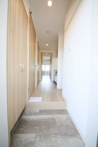 コントレイルりんくう常滑の玄関