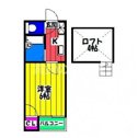 【間取り】 | エスポワール竹下の間取り