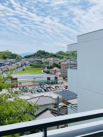 下月隈団地の展望