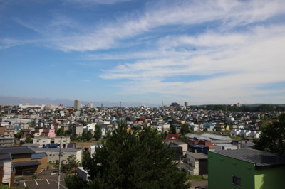 【展望】 | メゾンドルチェ平岸第六 | バルコニーから見える眺望がとても魅力的です。