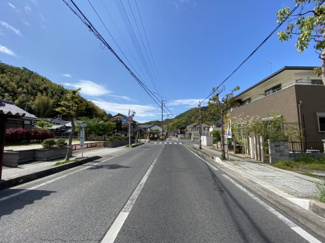 【前面道路含む現地写真】 | 近江八幡市西元町　3号地　売土地