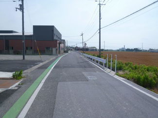 【前面道路含む現地写真】 | 東横関フォレストタウン【５区画】1号地　売土地