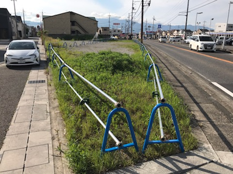 守山市水保町　売土地の外観