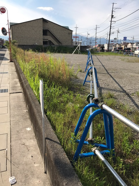 守山市水保町　売土地の外観