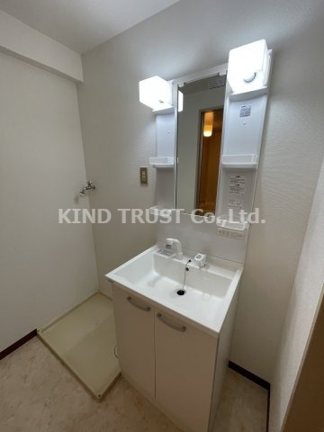 シャトーベルダンの洗面所|忙しい朝には欠かせない洗面所です