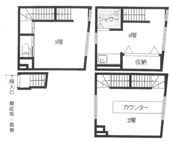 【間取り】 | ワイワイオー東通り店舗