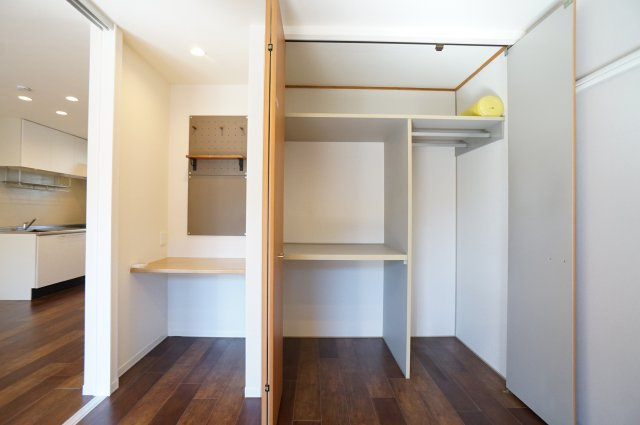 プチロッシュの収納|奥行きのあるクローゼットは大容量