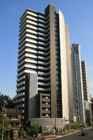 港区高輪１丁目の賃貸マンションの外観