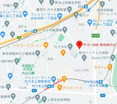 【地図】 | ジェイパレス代々木八幡