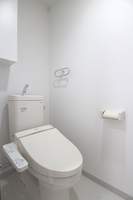 ムーンリバー久留米駅南【キャッシュバック対象】のトイレ|シンプルで使いやすいトイレです