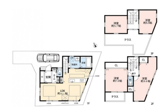 ◆箕面市◆閑静な住宅街◆桜4丁目♪の画像