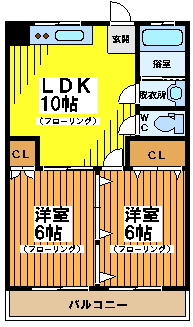 【間取り】 | 第一笹塚ビル