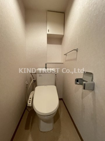エバースクエア同心のトイレ|ゆったりとした空間のトイレです