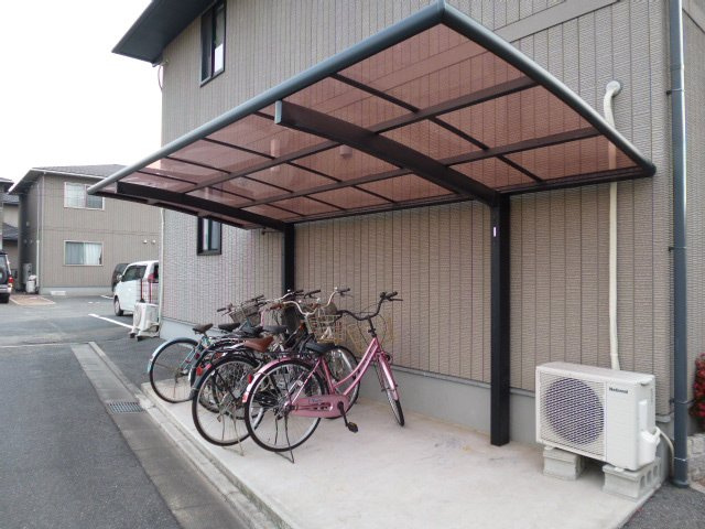 倉敷市新田のアパートのその他共用部分|駐輪場