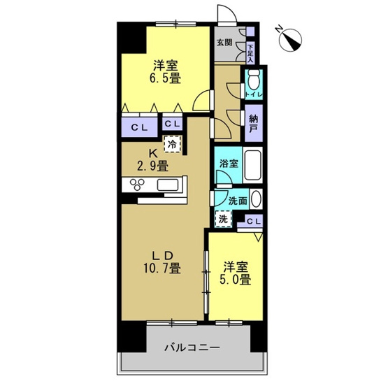 【間取り】 | エコロジー千葉みなとレジデンス