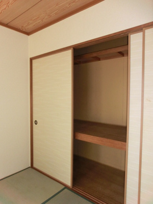 【収納】 | グリーンハイツ峰沢 |  グリーンハイツ峰沢　和室押入れ