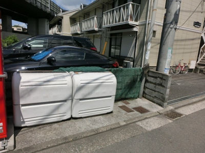 【その他共用部分】 | グリーンハイツ峰沢 |  グリーンハイツ峰沢　敷地内ゴミ置場