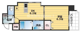 【間取り】 | ＧＡＬＬＥＲＹ谷町