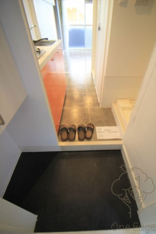 中崎町ハイツの玄関