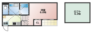 【間取り】 | アーバンリュクス | 略図のため、現状優先