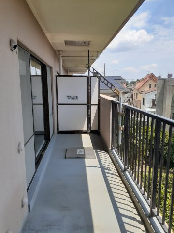 ルネ東松山のバルコニー|広々としたバルコニーです