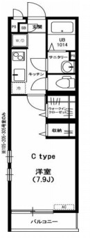 【間取り】 | リブリ・MSハイツ弐番館