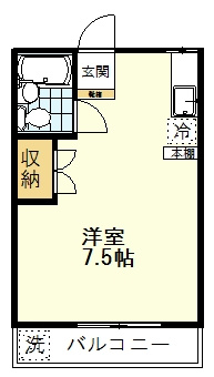 【間取り】 | 小山ハイツ