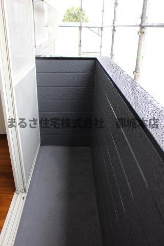 クレス中村のバルコニー