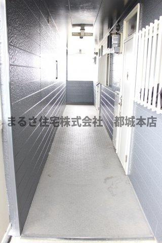 クレス中村のその他共用部分|共用通路です
