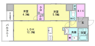 【間取り】 | One Paseo