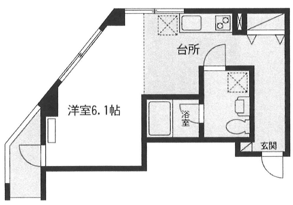 ルロワ津田沼の間取り