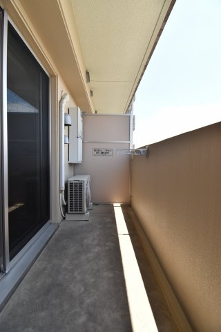 リッツ難波南Ⅱのバルコニー