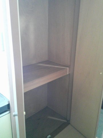 大阪市中央区十二軒町の賃貸マンションの収納