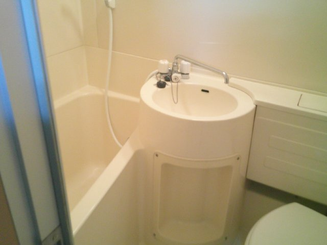 大阪市中央区十二軒町の賃貸マンションの浴室